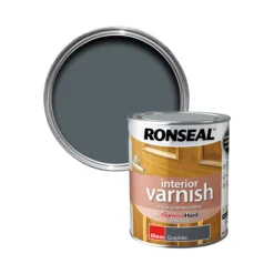 Ronseal Interior Graphite Gloss Varnish, 750ml