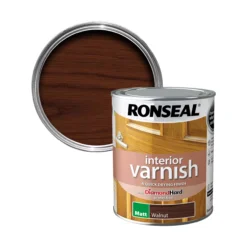 Ronseal Interior Walnut Matt Varnish, 750ml