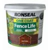 Ronseal One Coat Fence Life Red Cedar Matt Fence & Shed Treatment, 5L