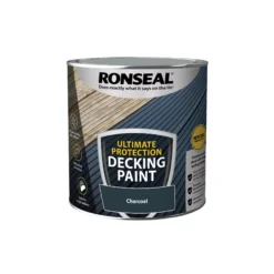 Home Paint Store -Home Paint Store ronseal ultimate protection matt charcoal decking paint 2 5l5010214891436 08c