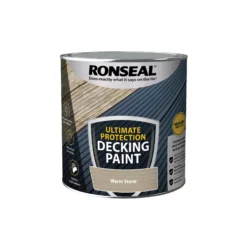 Home Paint Store 31 Ronseal Ultimate Protection Matt Warm Stone Decking Paint, 2.5L