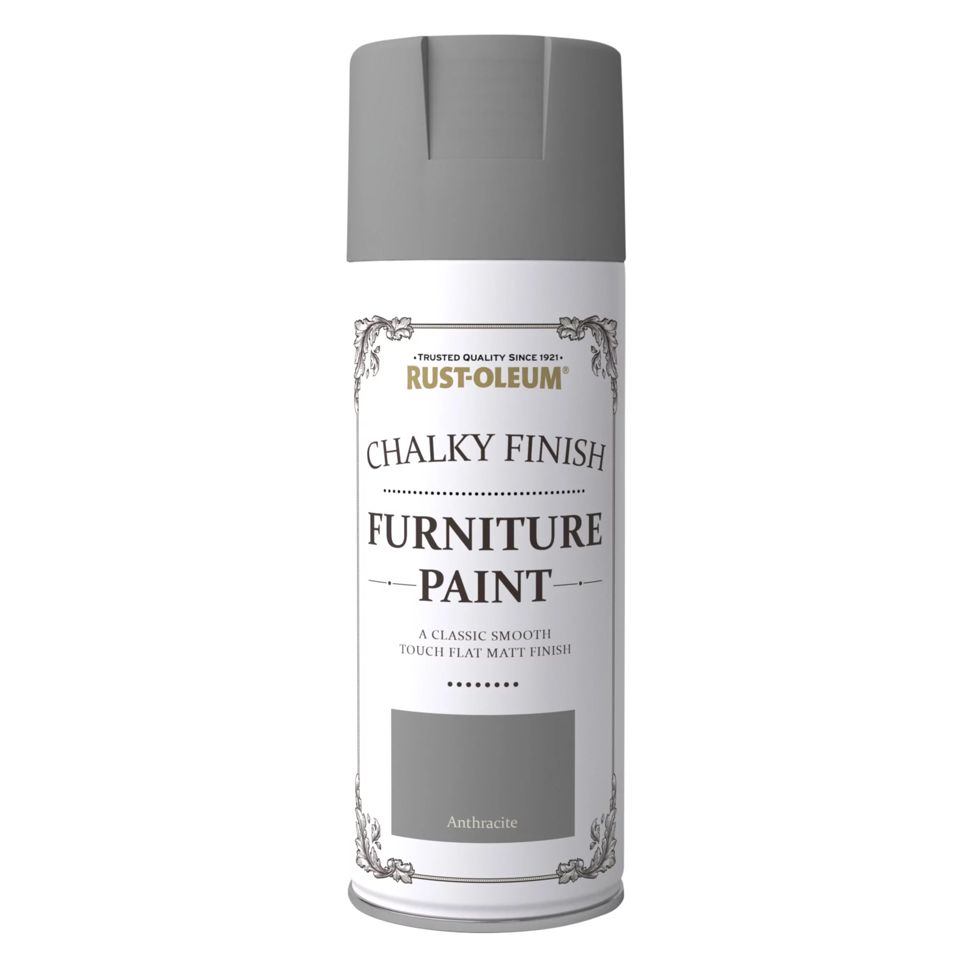 Rust-Oleum Anthracite Flat matt Furniture paint, 400ml Rust-Oleum Anthracite Flat Matt Furniture Paint, 400ml -Home Paint Store rust oleum anthracite flat matt furniture paint 400ml5013296037464 08c bq