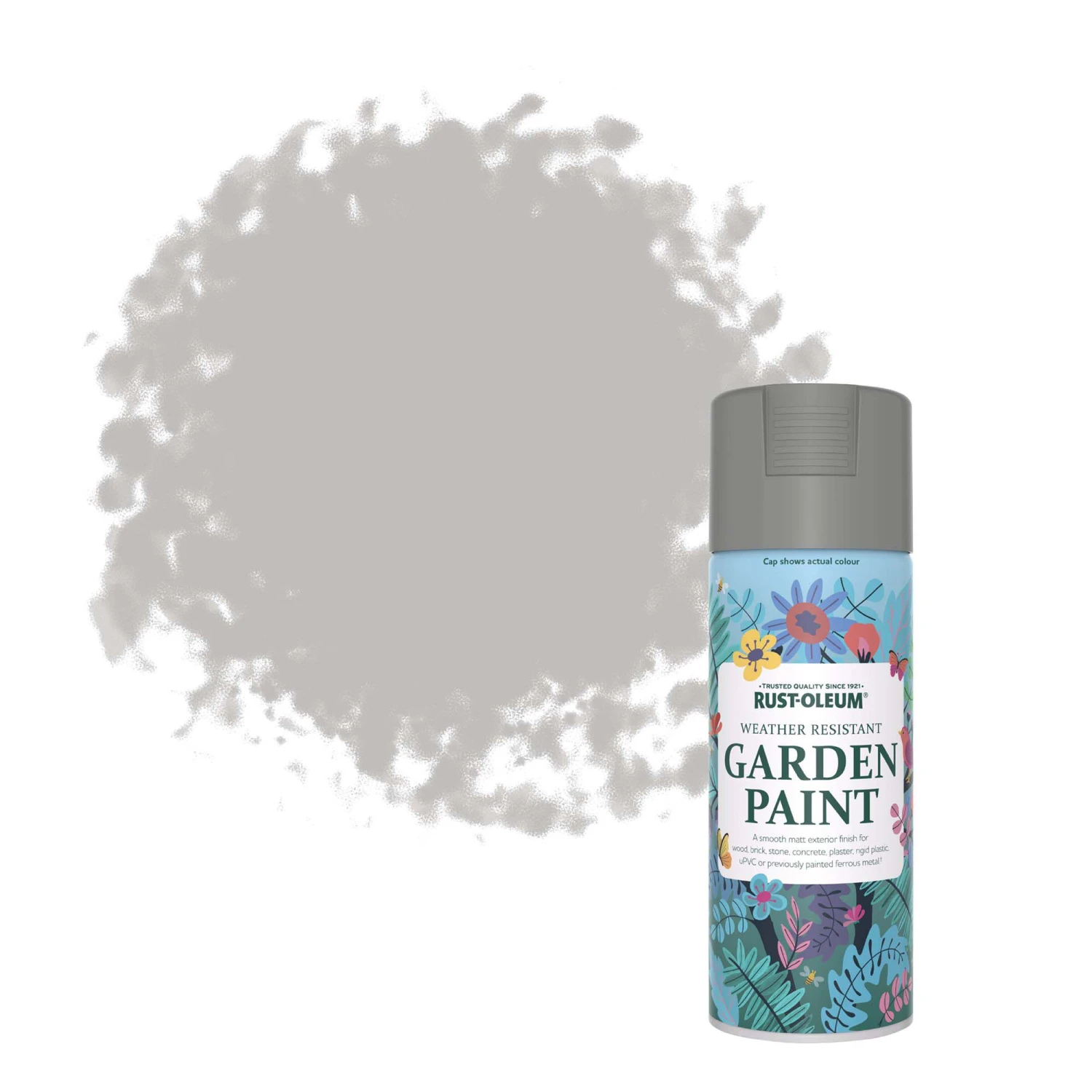 Rust-Oleum Garden Paint Flint Matt Multi-surface Garden Paint, 400ml Spray can Rust-Oleum Garden Paint Flint Matt Multi-surface Garden Paint, 400ml Spray Can -Home Paint Store rust oleum garden paint flint matt multi surface garden paint 400ml spray can5013296132046 02c bq