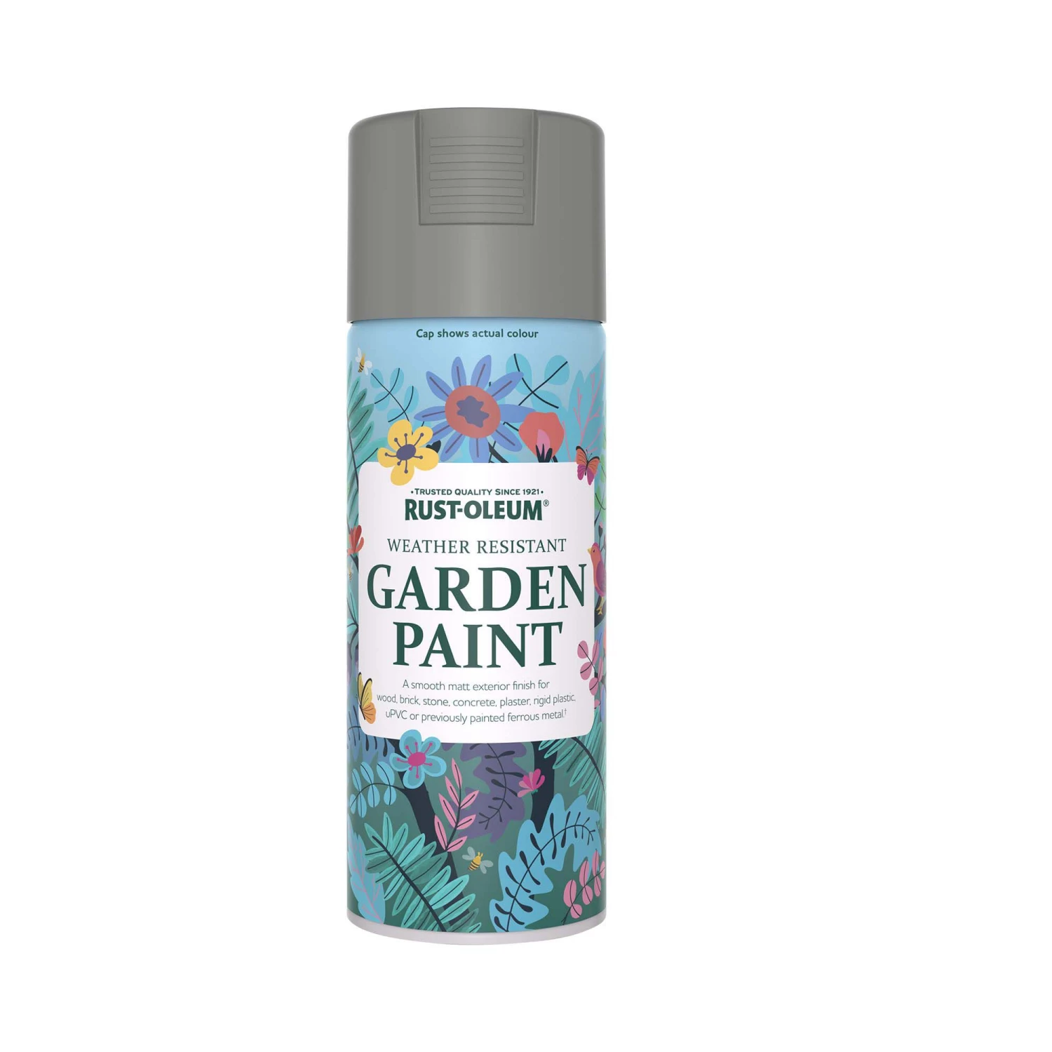 Rust-Oleum Garden Paint Flint Matt Multi-surface Garden Paint, 400ml Spray can Rust-Oleum Garden Paint Flint Matt Multi-surface Garden Paint, 400ml Spray Can -Home Paint Store rust oleum garden paint flint matt multi surface garden paint 400ml spray can5013296132046 08c bq