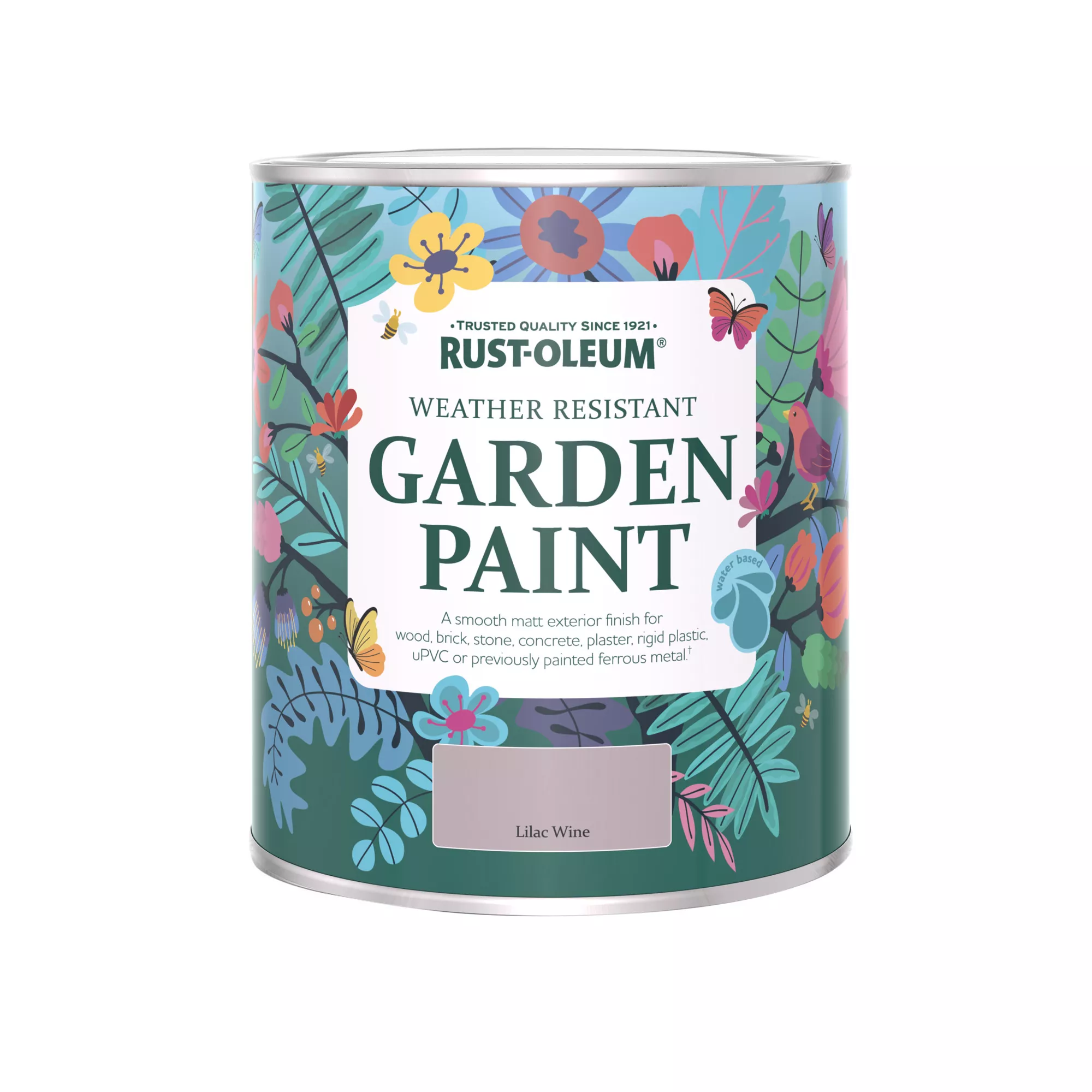 Rust-Oleum Garden Paint Lilac Wine Matt Multi-surface Garden Paint, 750ml Tin Rust-Oleum Garden Paint Lilac Wine Matt Multi-surface Garden Paint, 750ml Tin -Home Paint Store rust oleum garden paint lilac wine matt multi surface garden paint 750ml tin5013296131698 08c bq