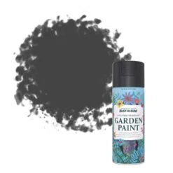 Rust-Oleum Garden Paint Natural Charcoal Matt Multi-surface Garden Paint, 400ml Spray Can