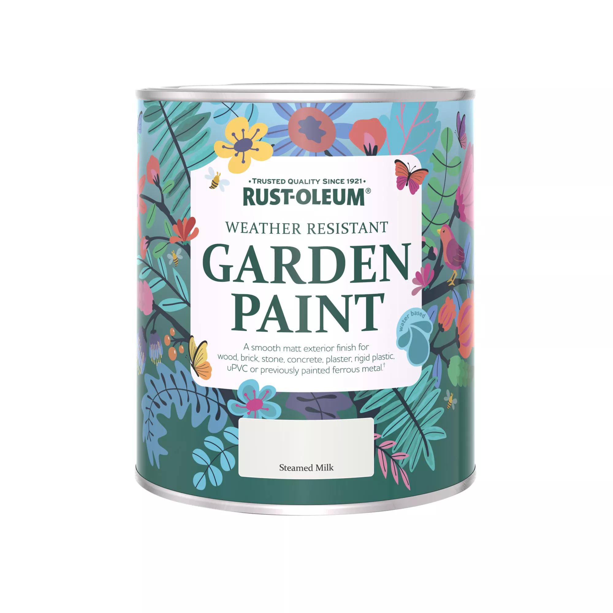 Rust-Oleum Garden Paint Steamed Milk Matt Multi-surface Garden Paint, 750ml Tin Rust-Oleum Garden Paint Steamed Milk Matt Multi-surface Garden Paint, 750ml Tin -Home Paint Store rust oleum garden paint steamed milk matt multi surface garden paint 750ml tin5013296131667 08c bq