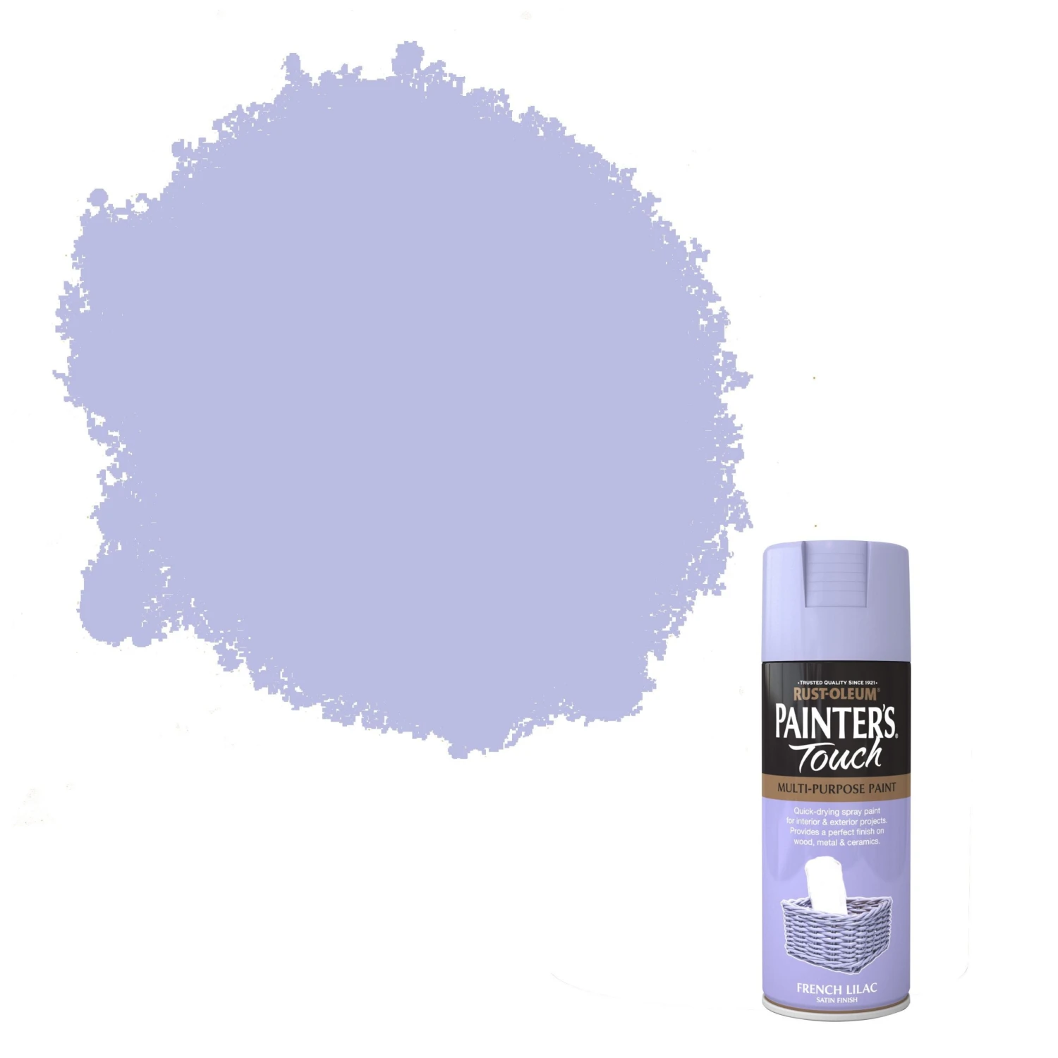 Rust-Oleum Painter's Touch French lilac Satinwood Multi-surface Decorative spray paint, 400ml Rust-Oleum Painter's Touch French Lilac Satinwood Multi-surface Decorative Spray Paint, 400ml -Home Paint Store rust oleum painter s touch french lilac satinwood multi surface decorative spray paint 400ml5013296950930 02c bq scaled