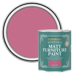 Rust-Oleum Raspberry Ripple Matt Furniture Paint, 750ml