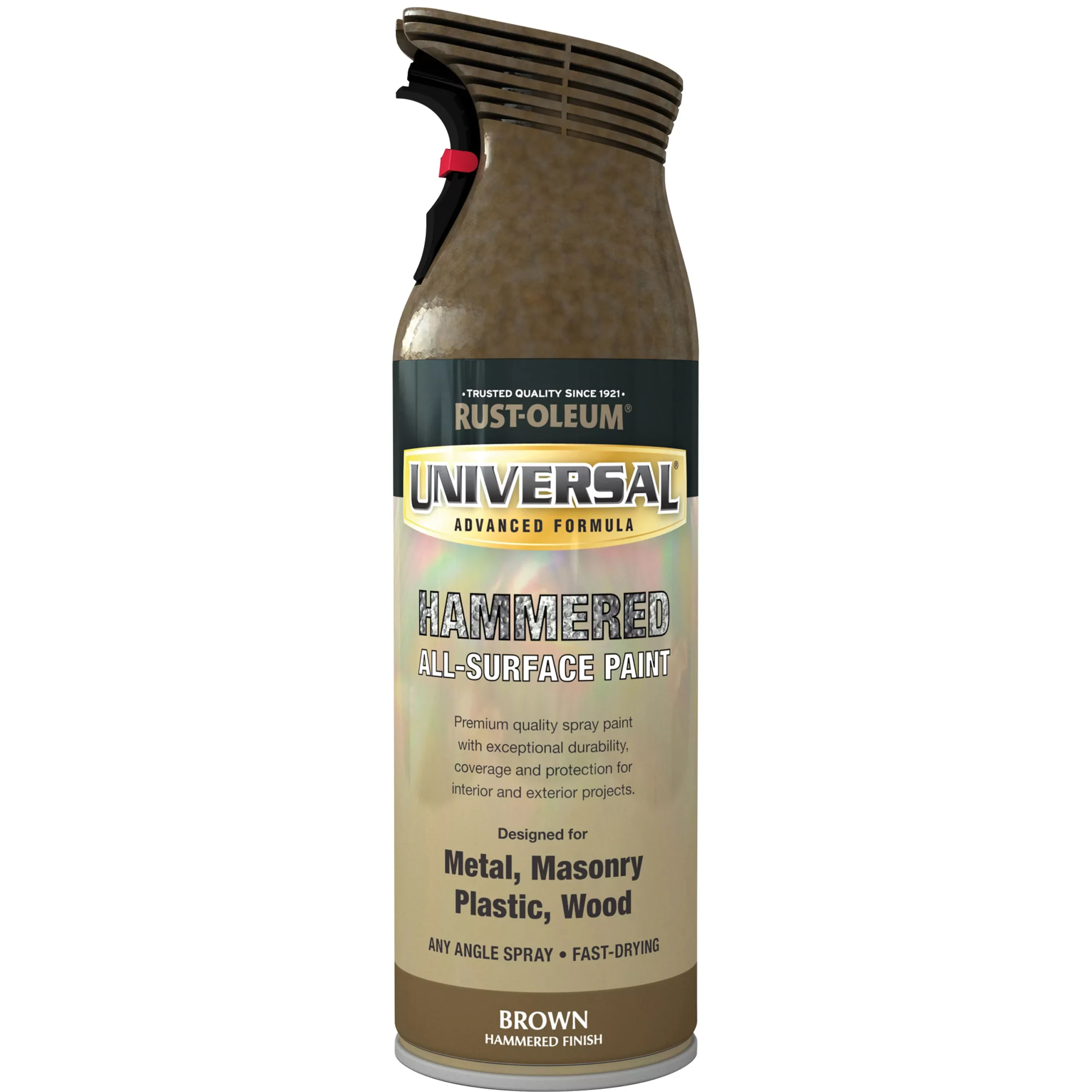 Rust-Oleum Universal Brown Hammered effect Multi-surface Spray paint, 400ml Rust-Oleum Universal Brown Hammered Effect Multi-surface Spray Paint, 400ml -Home Paint Store rust oleum universal brown hammered effect multi surface spray paint 400ml5013296951012 08c bq scaled