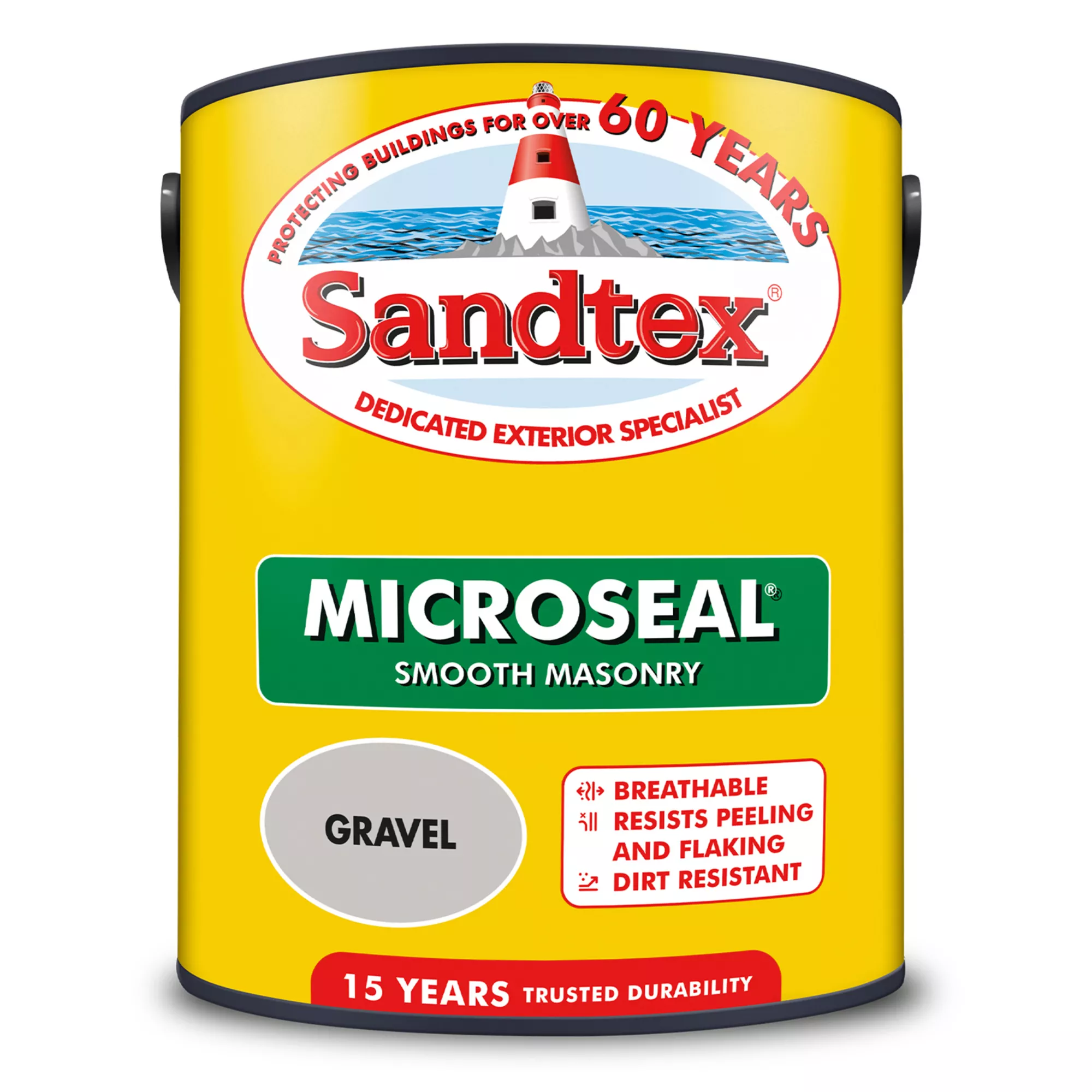Sandtex Ultra smooth Gravel Masonry paint, 5L Sandtex Ultra Smooth Gravel Masonry Paint, 5L -Home Paint Store sandtex ultra smooth gravel masonry paint 5l5010131544637 02c bq