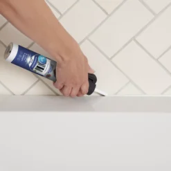 Volden Quick Dry White Bathroom & Kitchen Sanitary Sealant, 200ml -Home Paint Store volden quick dry white bathroom kitchen sanitary sealant 200ml5059340044088 01i en